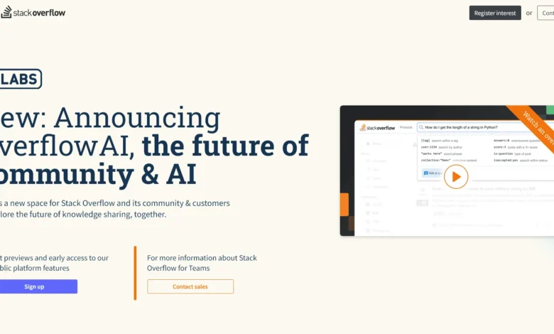 AI Overflow: Simplified by AI
