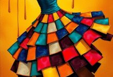 Dance of the Celestial Mosaic" – Stunning AI-Generated Digital Art